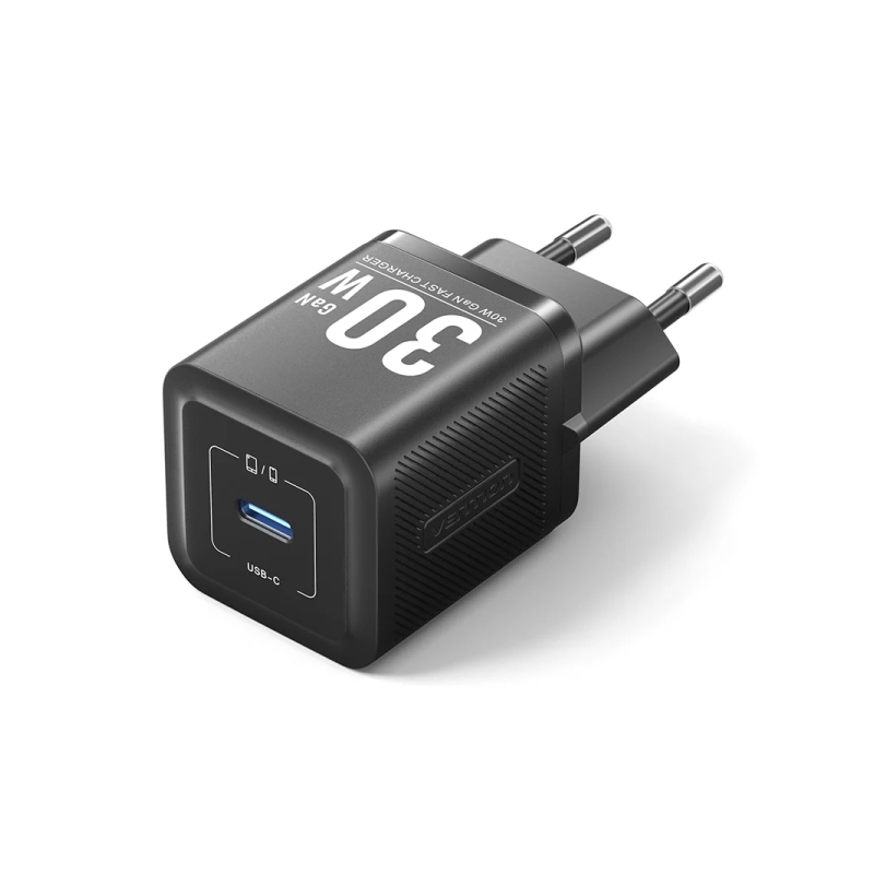 Chargeur mural Vention - 30 W - GaN - USB-C - Charge rapide - Technologie PPS - Noir