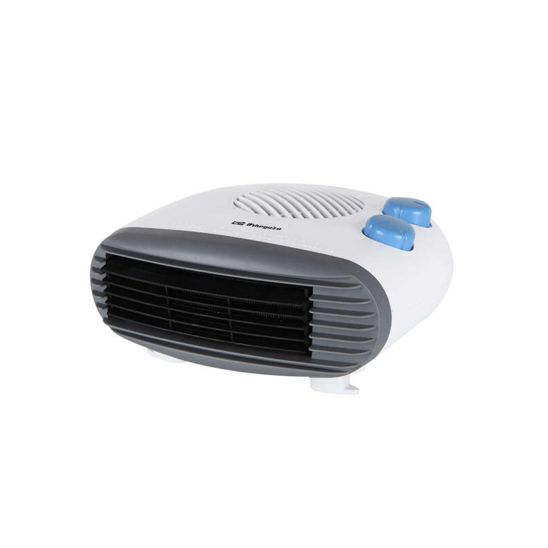Chauffage Horizontal Orbegozo FH 5009 - Puissance 2000W - Thermostat réglable - 2 réglages de chaleur - Fonction ventilateur - P