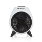 Chauffage portable Orbegozo FH 5037 - Chauffage puissant et sûr avec 2 niveaux de puissance - Fonction ventilateur et thermostat