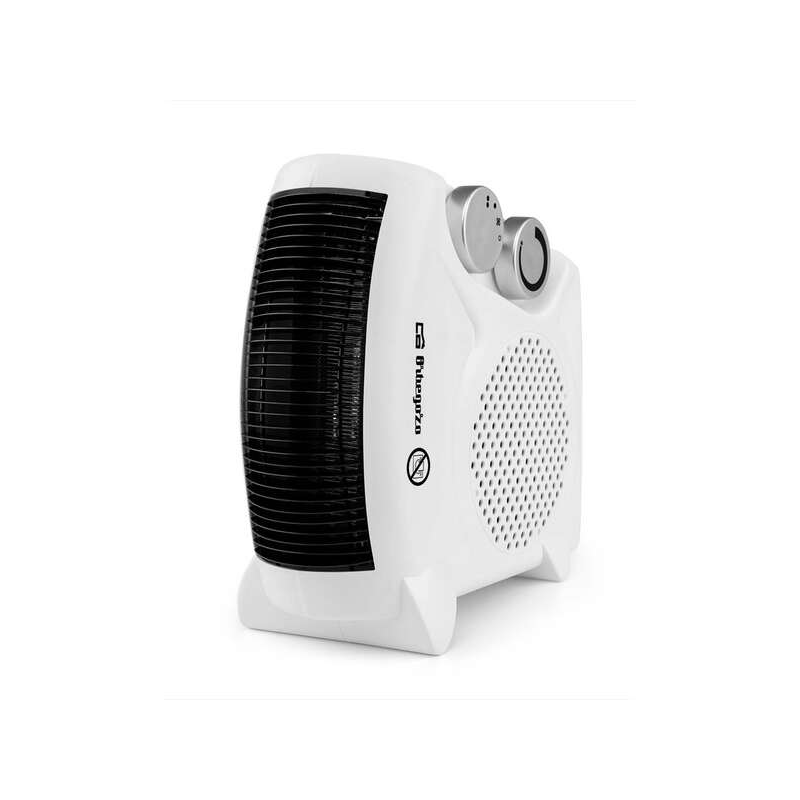 Orbegozo FH 5040 a Chauffage 2 en 1 - Puissance 2000W - Sélecteur rotatif 3 positions - Fonction ventilateur - Poignée de transp