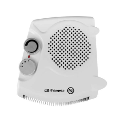 Orbegozo FH 5040 a Chauffage 2 en 1 - Puissance 2000W - Sélecteur rotatif 3 positions - Fonction ventilateur - Poignée de transp
