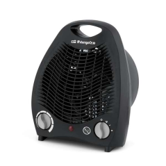 Orbegozo FH 5129 Chauffage compact – Chauffage puissant et sûr avec thermostat réglable – Fonction ventilateur et protection con