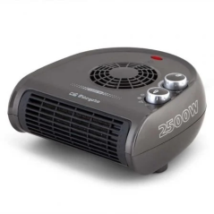Chauffage Orbegozo FH 5131 2500W - Thermostat réglable - Sélecteur rotatif 3 positions - 2 niveaux de puissance - Fonction venti