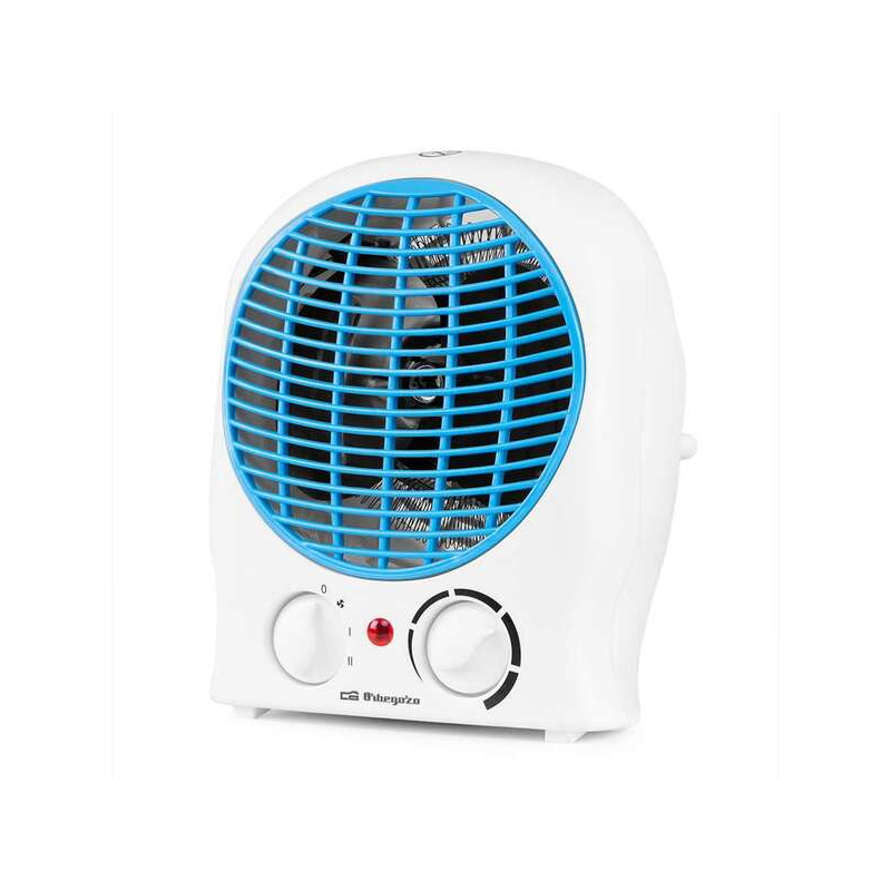 Chauffage vertical Orbegozo FH 5525 - Puissance 2000 W - Contrôle de température réglable - 2 puissances - Protection contre la