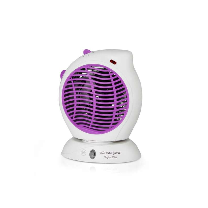 Orbegozo FH 5580 Chauffage vertical oscillant - Contrôle de température réglable - Protection contre la surchauffe - Fonction de