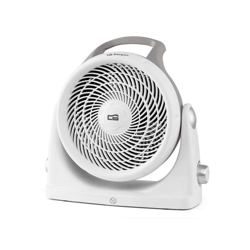 Orbegozo FH 6065 Chauffage compact Chaleur et ventilation en un seul produit - Puissance 2000 W - Sélecteur 3 positions - Thermo