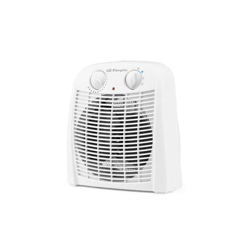 Chauffage de salle de bain Orbegozo FH 7000 IP-21 - Puissance 2000W - 2 niveaux de chauffage - Mode ventilateur - Thermostat rég