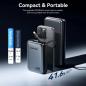 Batterie externe Vention Mini 20 000 mAh - Puissance de sortie jusqu'à 45 W - Câble USB-C intégré - Alimentation Power Delivery