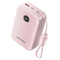 Batterie externe Vention 20 000 mAh - Puissance de sortie jusqu'à 22,5 W - Ports USB-A et USB-C - Affichage LED - Câble USB-C de