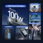 Batterie externe Vention 20 000 mAh - Puissance de sortie jusqu'à 100 W - Alimentation Power Delivery - USB-A - USB-C - Écran TF