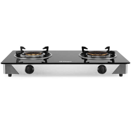 Cuisinière à gaz Orbegozo FO 2720 Elegance - Allumage piézoélectrique - Brûleurs triple couronne - Sécurité Ffd - Design résista