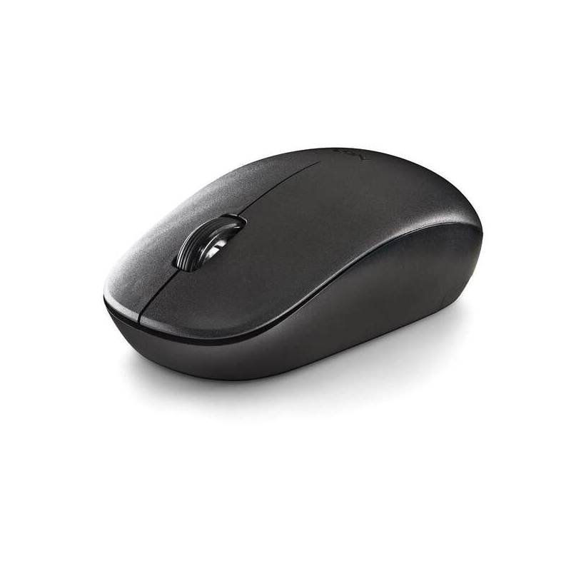 Souris sans fil NGS avec touches silencieuses - 2 boutons - Ambidextre - Couleur Noir
