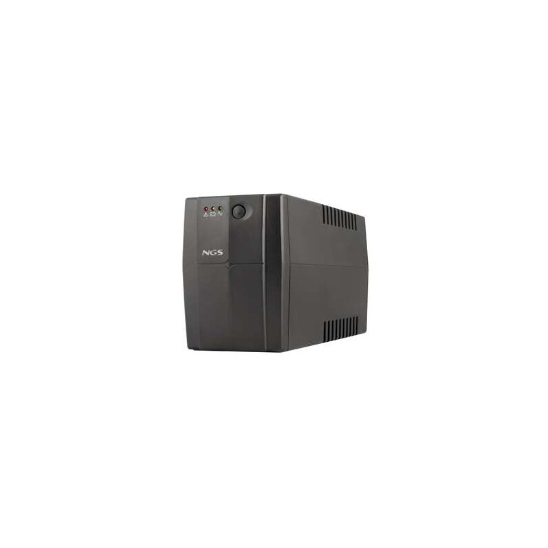 Onduleur NGS Fortress 1200 V3 UPS 800VA UPS 480W - Technologie hors ligne - Fonction AVR - 2x Schukos - Protection contre les su