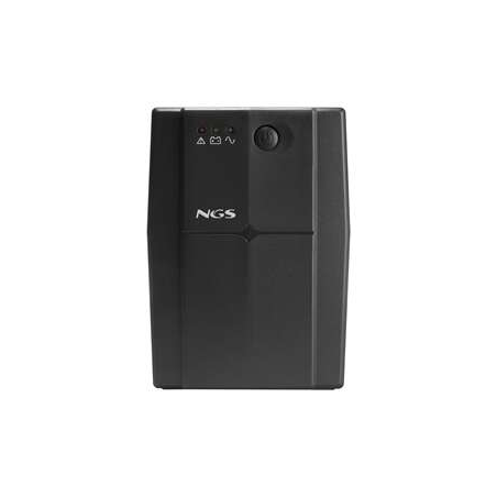 Onduleur NGS Fortress 1200 V3 UPS 800VA UPS 480W - Technologie hors ligne - Fonction AVR - 2x Schukos - Protection contre les su