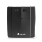 NGS Fortress 1500 V2 UPS 1200VA UPS 720W - Technologie Off Line - Fonction AVR - 4x Schukos - Protection contre les surcharges e