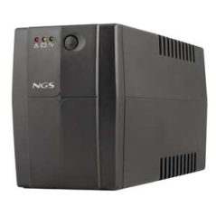 Onduleur NGS Fortress 900 V3 SAI 600VA 360W - Technologie hors ligne - 2x Schukos - Protection contre les surcharges et les cour