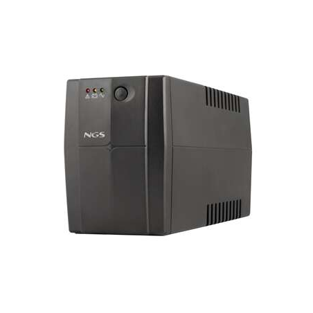 Onduleur NGS Fortress 900 V3 SAI 600VA 360W - Technologie hors ligne - 2x Schukos - Protection contre les surcharges et les cour