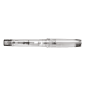 Stylo plume Pilot Prera - Corps transparent - Convertisseur et cartouche d'encre inclus - Noir