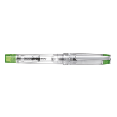 Stylo plume Pilot Prera - Corps transparent - Convertisseur et cartouche d'encre inclus - Vert