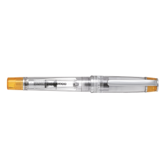 Stylo plume Pilot Prera - Corps transparent - Convertisseur et cartouche d'encre inclus - Orange