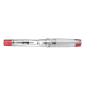 Stylo plume Pilot Prera - Corps transparent - Convertisseur et cartouche d'encre inclus - Rouge