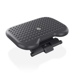 Aisens Repose-pieds ergonomique réglable - Hauteur et inclinaison réglables - Pliable - Antidérapant - Matériau HANCHES résistan