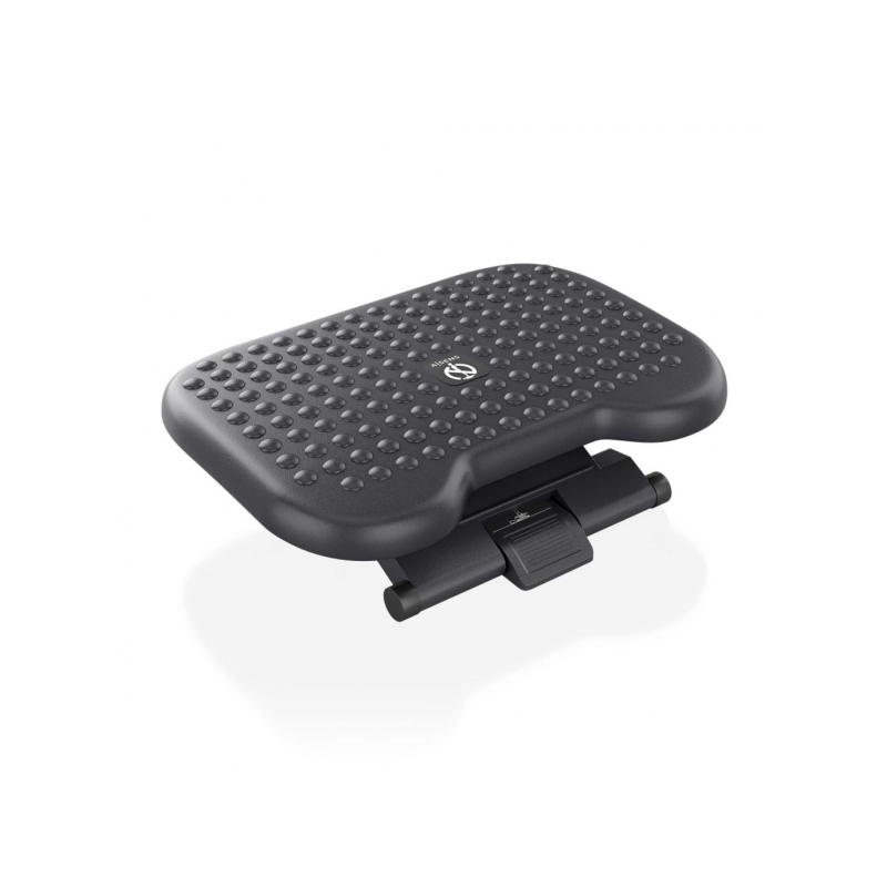 Aisens Repose-pieds ergonomique réglable - Hauteur et inclinaison réglables - Pliable - Antidérapant - Matériau HANCHES résistan