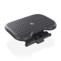 Aisens Repose-pieds ergonomique réglable - Hauteur et inclinaison réglables - Pliable - Antidérapant - Matériau HANCHES résistan