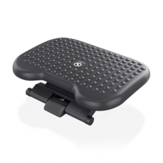 Aisens Repose-pieds ergonomique réglable - Hauteur et inclinaison réglables - Pliable - Antidérapant - Matériau HANCHES résistan