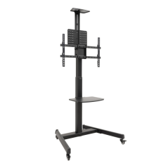 Support TV Tooq Cometa pour téléviseurs de 37 à 70 pouces - Plateau multifonction - Poids max. 50 kg - Hauteur, inclinaison et r