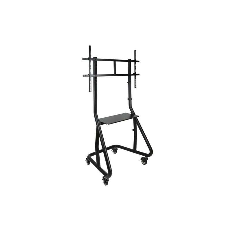Présentoir de Sol Tooq avec Roues 60"-105" - Roues Verrouillables - Système Antivol - Gestion des Câbles - Poids Max 100Kg - VES