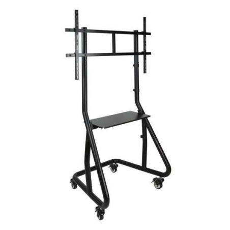 Présentoir de Sol Tooq avec Roues 60"-105" - Roues Verrouillables - Système Antivol - Gestion des Câbles - Poids Max 100Kg - VES