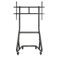 Présentoir de Sol Tooq avec Roues 60"-105" - Roues Verrouillables - Système Antivol - Gestion des Câbles - Poids Max 100Kg - VES