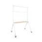 Support de sol Tooq iLove avec roulettes pour écrans 49-80" - Plateau inférieur polyvalent - Roues avec système de verrouillage