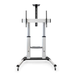 Tooq Floor Stand Roues Aluminium 60-100 - Couleur Argent