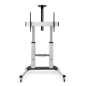 Tooq Floor Stand Roues Aluminium 60-100 - Couleur Argent