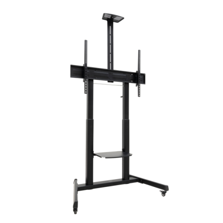 Support de sol Tooq Achilles pour écrans/téléviseurs interactifs de 60 à 100 pouces - Plateau multifonction - Poids maximal : 12