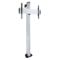 Support d'écran de sol fixe Tooq 37"-70" - Poids max 50Kg - VESA 600X400mm