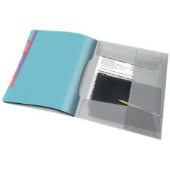 â Classeur Esselte Colour'Breeze avec 6 onglets multicolores - Pour format A4 - 3 rabats sur la couverture arriÃ en stock