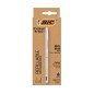Stylo-bille rechargeable BIC Cristal Re'new bleu avec 2 recharges