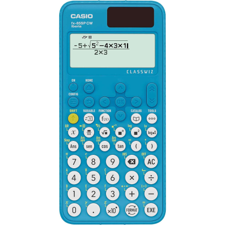 Casio Iberia Classwiz FX-85SP Calculatrice Scientifique Écran LCD 12 Chiffres - Tableau des Valeurs, Simplification des Fraction