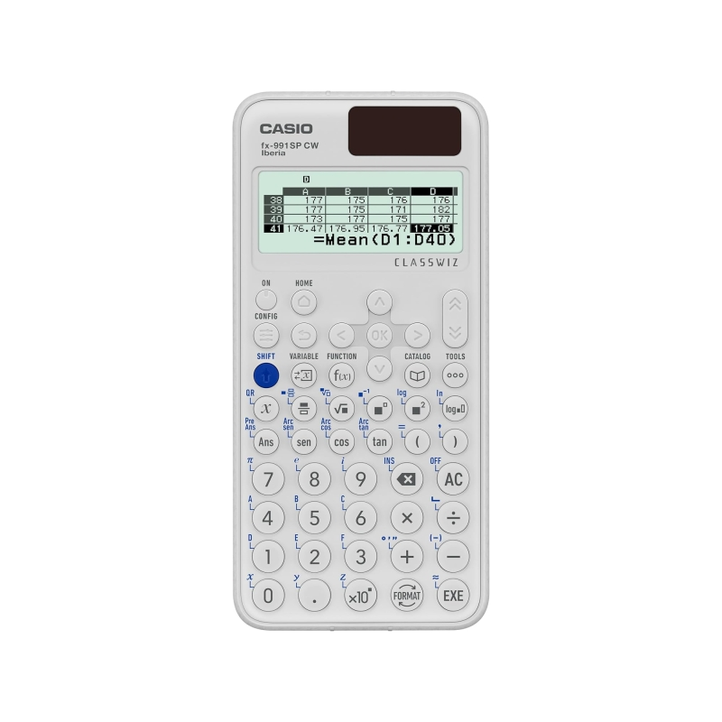 Casio Iberia Classwiz FX-991 SP Calculatrice Scientifique Écran LCD 12 Chiffres - Plus de 560 Fonctions - Housse de Protection -