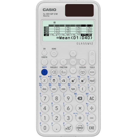 Casio Iberia Classwiz FX-991 SP Calculatrice Scientifique Écran LCD 12 Chiffres - Plus de 560 Fonctions - Housse de Protection -