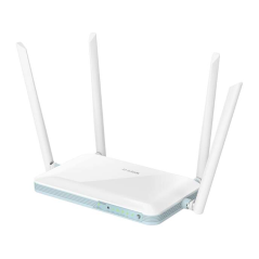 Routeur intelligent WiFi D-Link Eagle Pro AI N300 - Jusqu'à 300 Mbps - 4 ports LAN 10/100 Mbps et 1 port WAN 10/100 Mbps - 4 ant