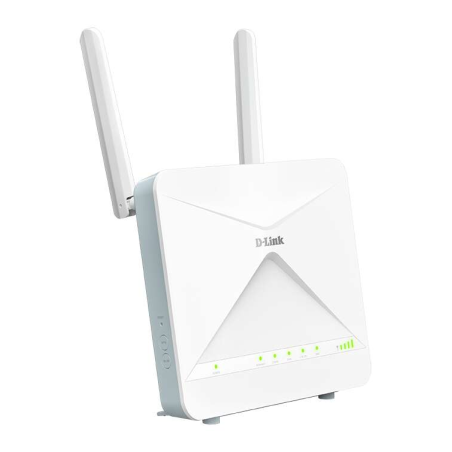 D-Link Eagle Pro AI AX1500 Mesh WiFi Routeur Double Bande - Jusqu'à 1200 Mbps - 3 Ports LAN Gigabit 10/100/1000 Mbps et 1 Port W