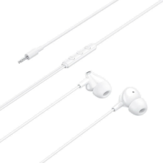 Écouteurs intra-auriculaires Vention Echo Lite avec câble de 1,2 m - Prise jack 3,5 mm - Microphone intégré - Haut-parleur de 12