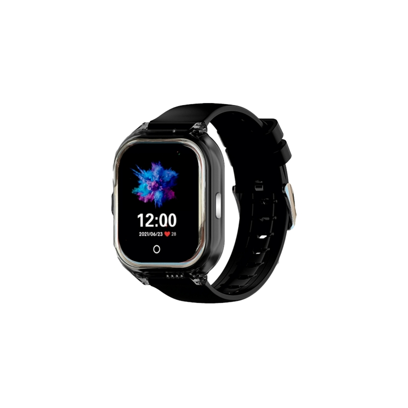 Montre connectée Savefamily Enjoy pour enfants avec GPS et appels - IP67 - Écran IPS 1,4" - Batterie 650 mAh - Noir
