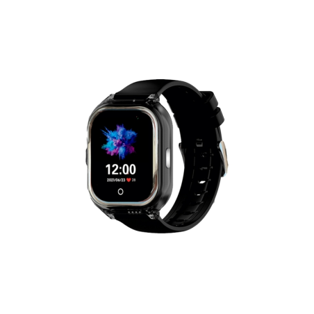 Montre connectée Savefamily Enjoy pour enfants avec GPS et appels - IP67 - Écran IPS 1,4" - Batterie 650 mAh - Noir
