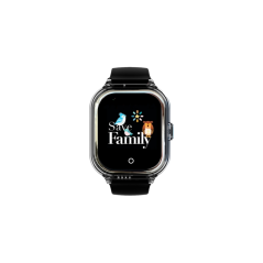 Montre connectée Savefamily Enjoy pour enfants avec GPS et appels - IP67 - Écran IPS 1,4" - Batterie 650 mAh - Noir