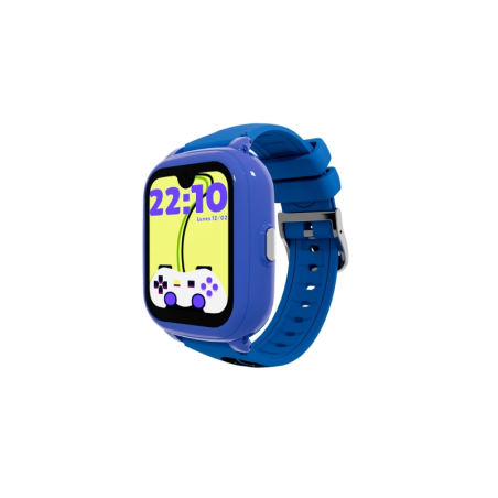 Montre connectée Savefamily Iconic Plus 2 pour enfants avec GPS et appels - IP67 - Batterie 850 mAh - IA - Couleur Gamer